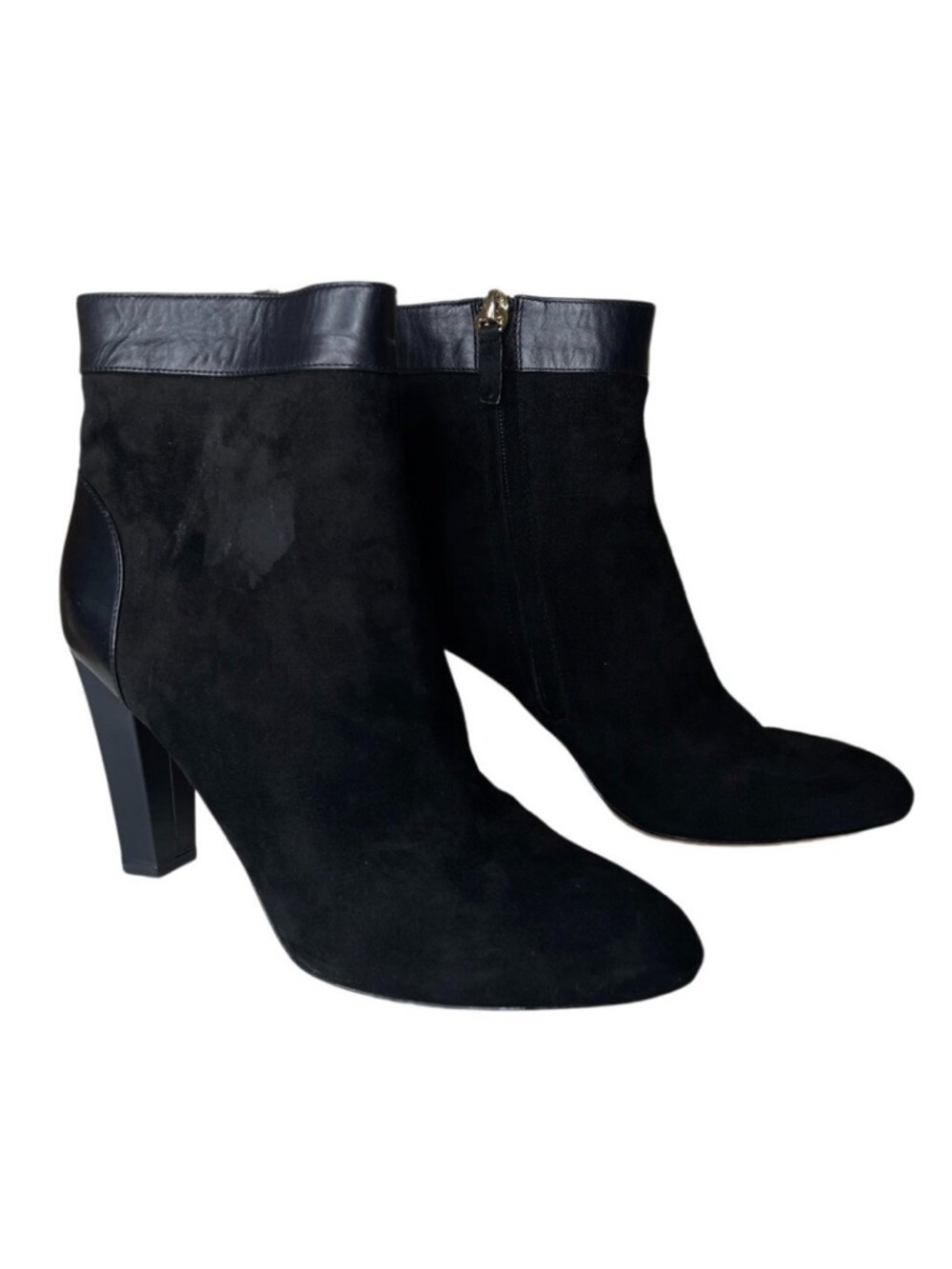 Diane von Furstenburg Daphne Leather Ankle Boots Size 8.5